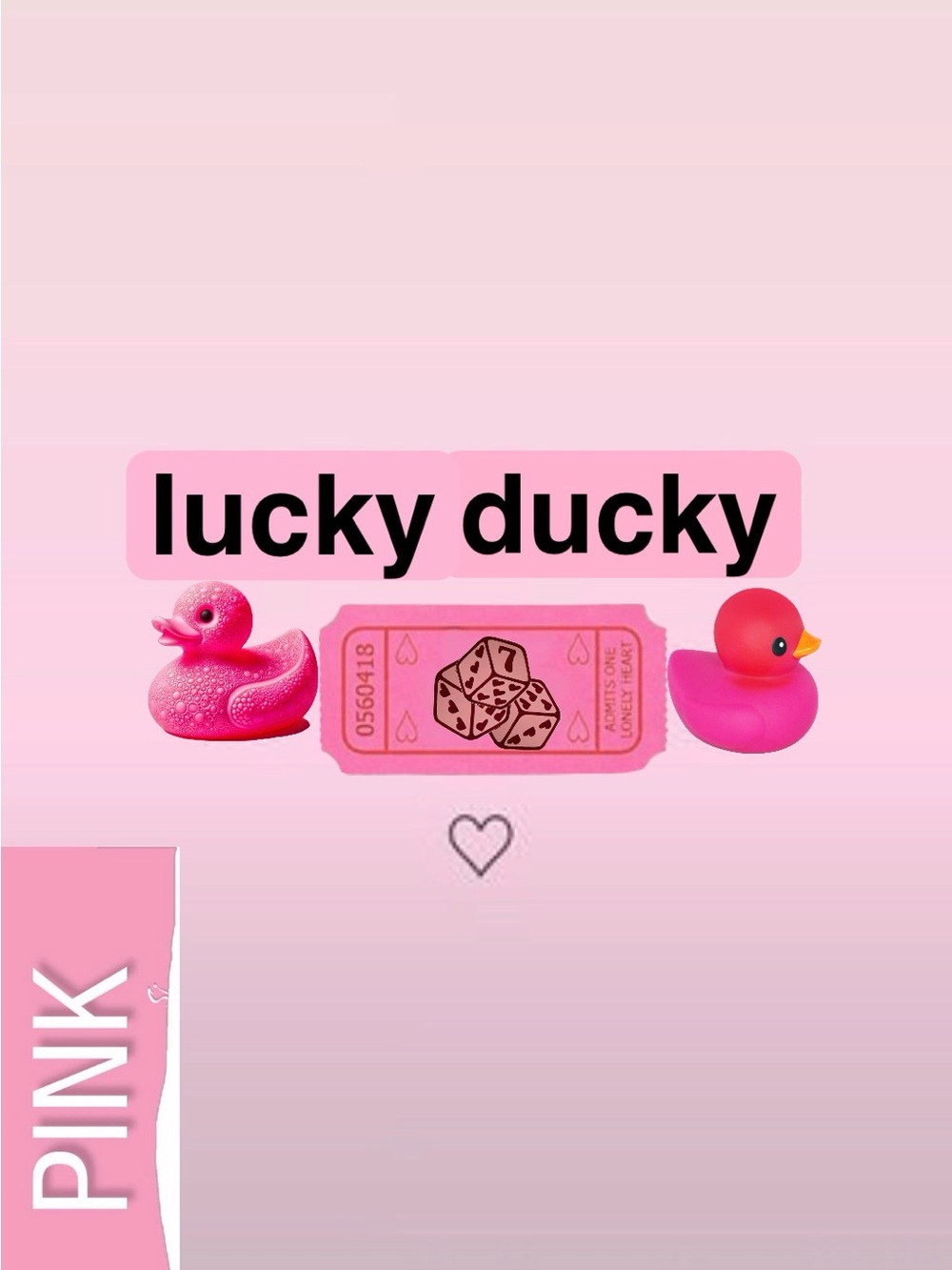 PINK DUCK PRIZE LISTINGS